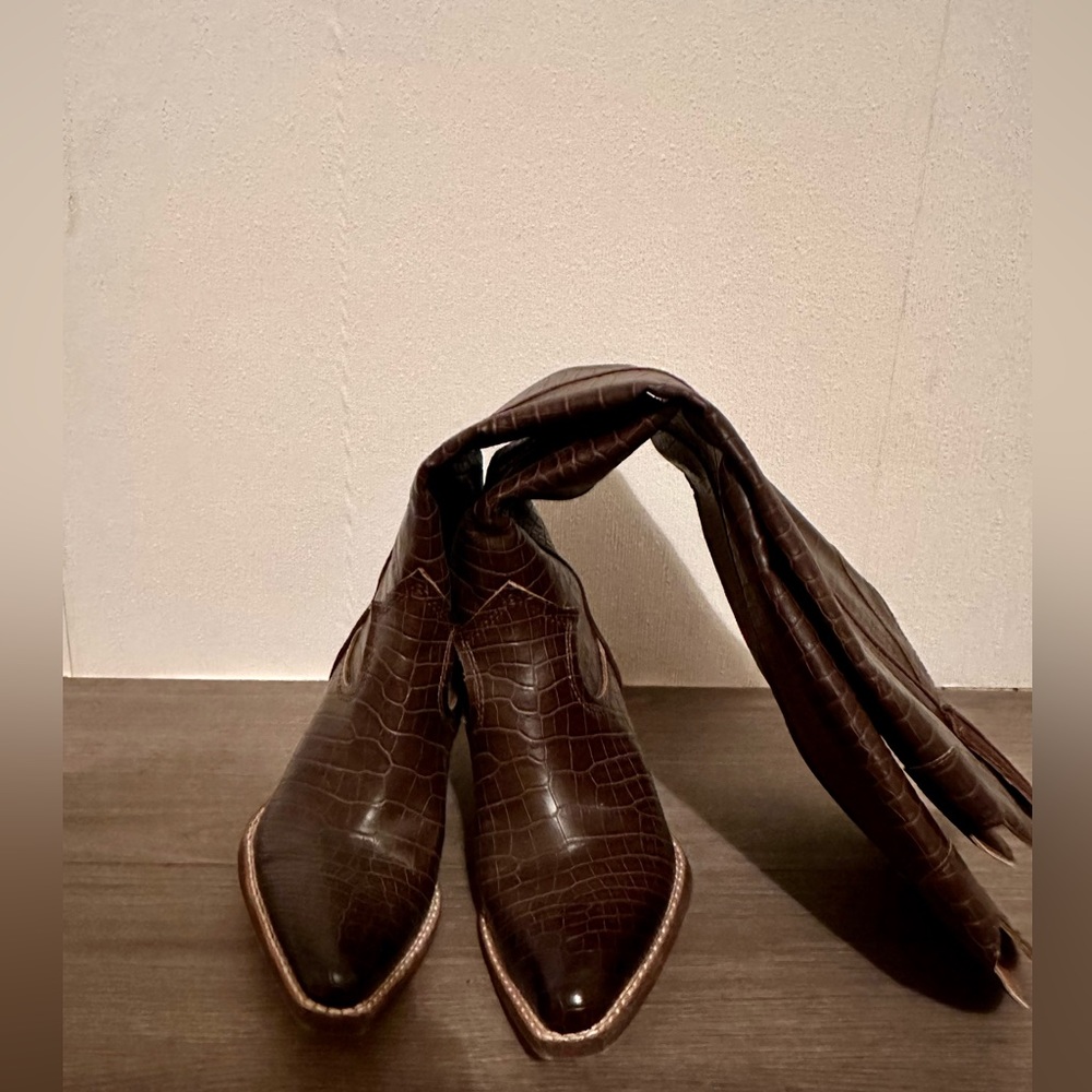 Zodiac Rory Western Brown Boots